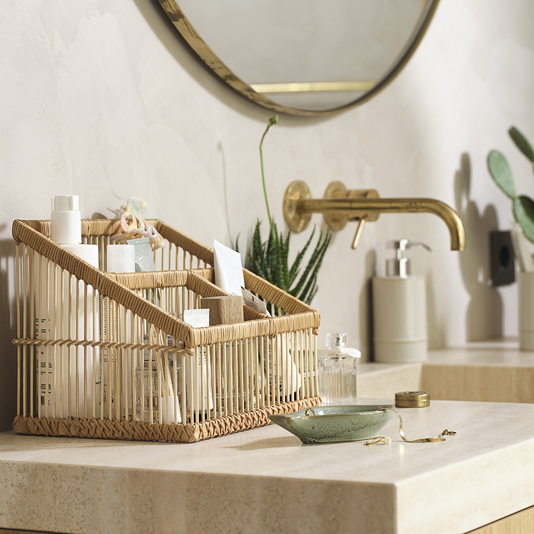 HORNDAL make-up opbevaring og TIMMELE smykkeskål Make-up opbevaring og smykkeskål